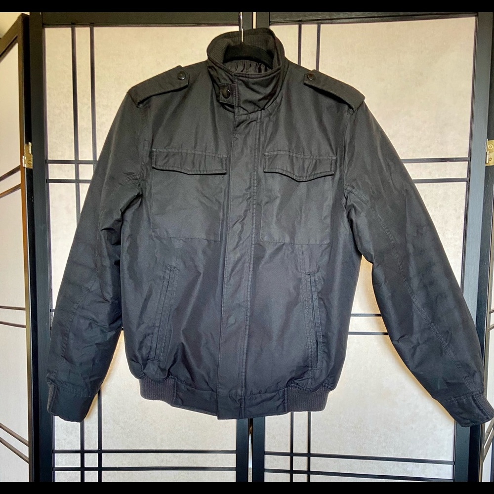 CLAIBORNE DOBBY TECH JACKET - SMALL